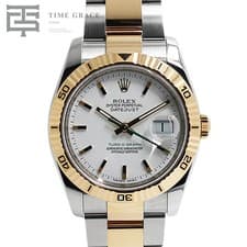 Rolex Turnograph (Rolex) Datejust D 116263 White Mens Used