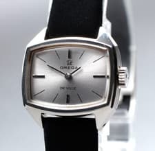 Omega De Ville Cal.485 Ref.511.0338 Manual Wind Ladies Watch 22mm Silver Dial