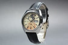 Serviced [Near MINT] SEIKO 5 Actus 6106-8670 UKIYOE Dial Men's Watch From JAPAN