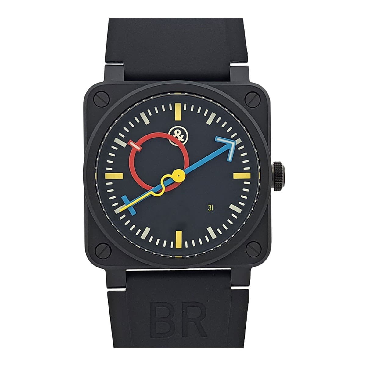 Bell＆Ross BR0392-AS-CE/SRB Alan Sylvester Automatic ceramic mens 【W】