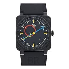 Bell＆Ross BR0392-AS-CE/SRB Alan Sylvester Automatic ceramic mens 【W】