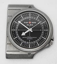 SEIKO Alba Flapduck Y101-6040 Watch Quartz Vintage No Box/Accessories