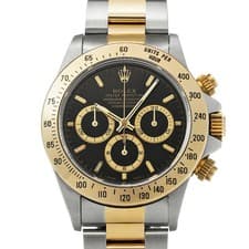 ROLEX Cosmograph Daytona 16523 Black Men's Used Watch #31731