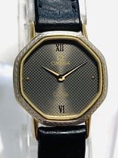 Omega De Ville Vintage Ladies Watch Octagon Shape Genuine Used