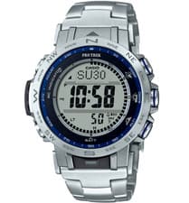CASIO PRO TREK Climber Line PRW-31YT-7JF Silver Solar Diver 100m NEW Japan Watch