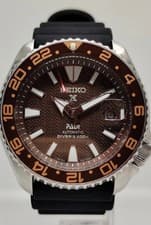 MINT CONDITION SEIKO DIVERS 7002-7001 BROWN PADI DIAL AUTOMATIC MENS WATCH $1200
