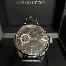 Hamilton Railroad Jazzmaster Khaki Field H406150 Automatic Watch Black Used