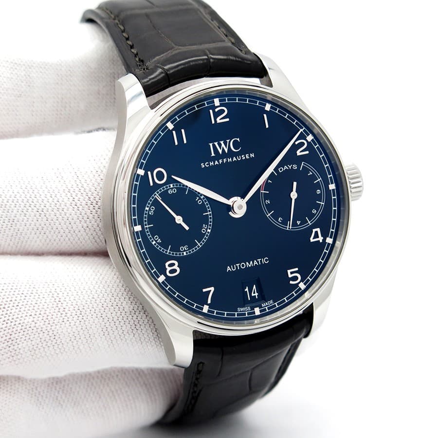 IWC IW5007 Portugieser Automatic 7 Days with Black Dial