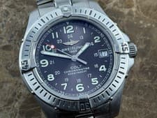 Breitling Colt Quartz 2 38mm Charcoal dial Bracelet Box Papers A74350