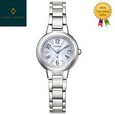 Citizen xC ES9430-54B Silver HAPPY FLIGHT Eco-Drive Women NEW Japan Watch