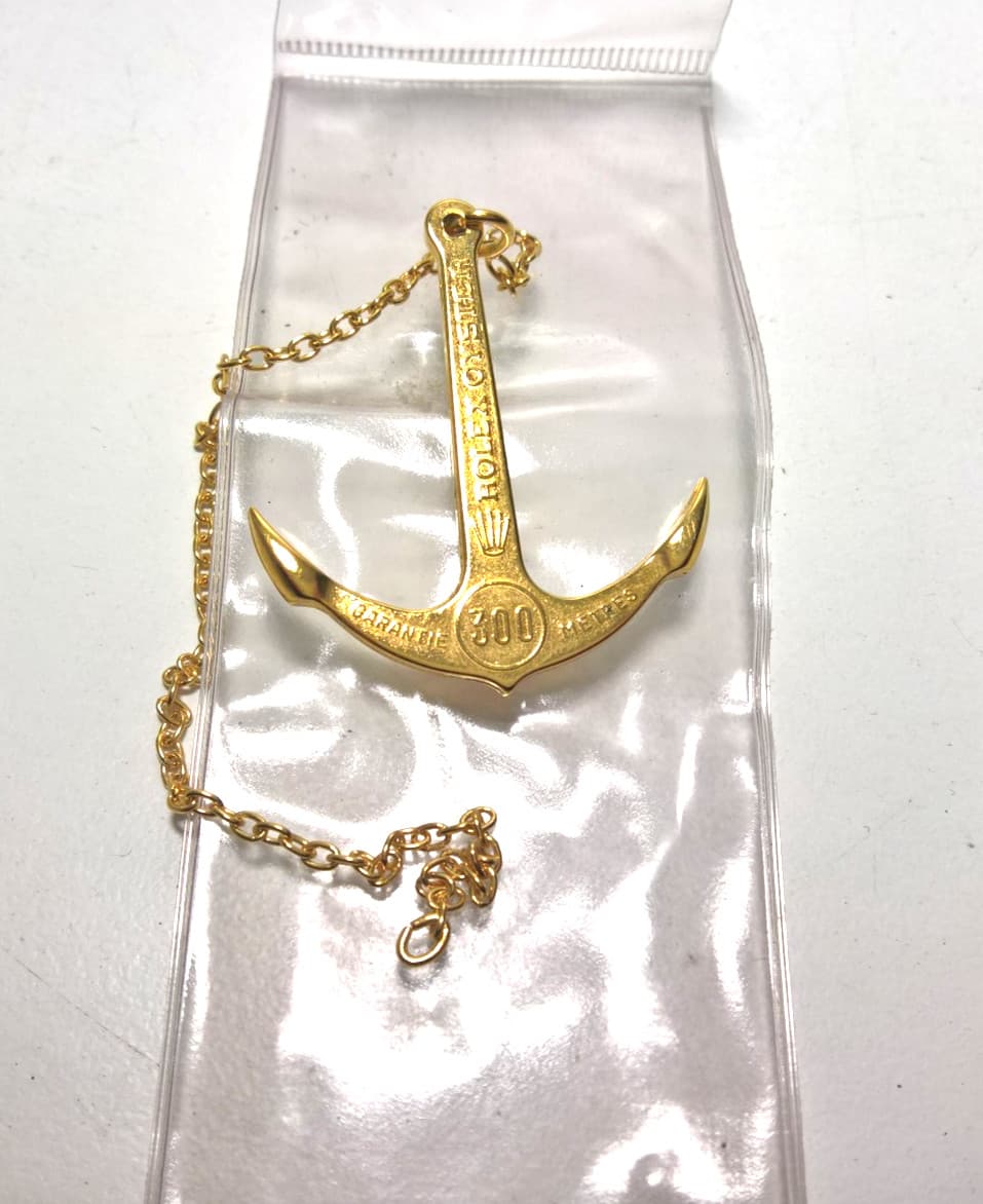 VINTAGE ROLEX SUBMARINER 16618 16808 ANCHOR ANCHOR 300M - 1000FT GENUINE 100%