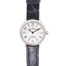 Jaeger-LeCoultre Rendezvous Diamonds Q3408530 Steel Leather Band Watch 154681109