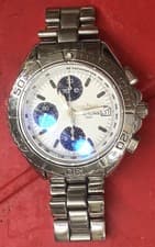Breitling Men’s Silver Chrono Shark Automatic Watch A13051 41mm