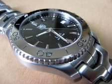 TAG Heuer Link Quartz Watch WJ1110 38mm Black Dial