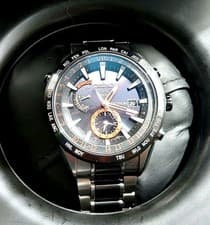 Seiko Astron 7X52-0AF0 Quartz Radio Wave Ladies Watch Lightweight Titanium Used