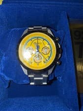 Seiko Chronograph Yellow Limited to 5000 Pieces Used From Japan