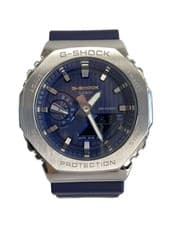 CASIO Quartz Watch G SHOCK Digital Analog Rubber NVY NVY