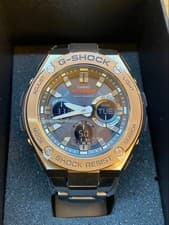 CASIO G-SHOCK GST-W110D-1AJF Tough Solar Watch with Box and Extra Links