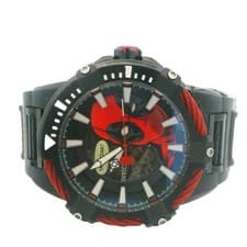 Invicta Marvel Deadpool 27326 51mm Black Red Dial Steel 0472/4000 Watch W/ Box