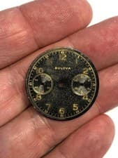Bulova Chronograph Original Dial Valjoux 23 Top Condition Patina Vintage