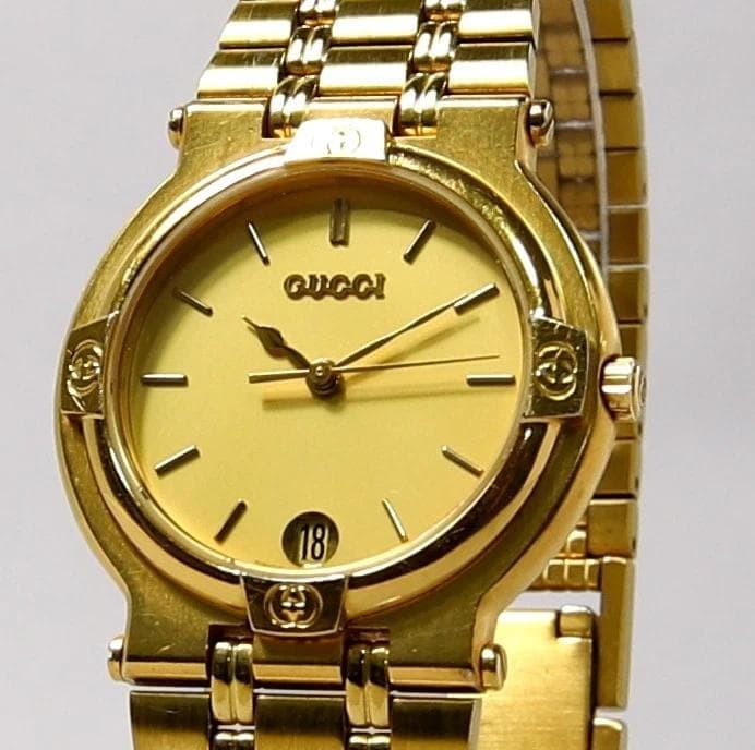 GUCCI Gucci 9200M 33mm Gold Quartz Men's