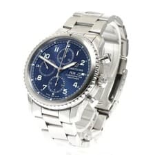 BREITLING NAVITIMER 8 A13314 43mm SS Navy Dial Automatic Chronograph #C337