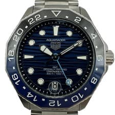 Tag Heuer Aquaracer Professional 300 GMT WBP5114 BA0013 Blue Stainless