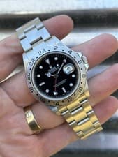 2006 Rolex Explorer II 40mm 16570 Box & Papers Oyster Bracelet Solid End Links