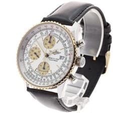 BREITLING OLD NAVITIMER D13322 41mm SS/YG Automatic Chronograph Date #C127