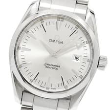 OMEGA Seamaster Aqua Terra 2518.30 Date Silver Dial Quartz Boy's Watch_953392