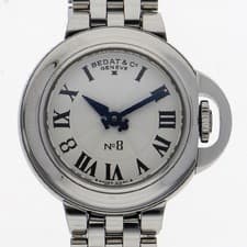 BEDAT&Co 827.011.600 No.8 WATCH Silver SS QZ