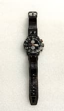 LIV Men’s P-51 Big Pilot Full Titanium Black/ Gray Automatic 46mm Watch 130/500