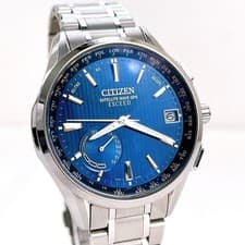 Citizen CC3050-56L Exceed Navy Dial Watch Men's Used Authentic