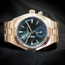 Vacheron Constantin Overseas Dual Time Green Dial 41mm Rose Gold 7920V/210R B&P