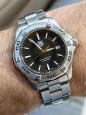 TAG Heuer Aquaracer Quartz Black Watch - WAP1110