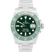 2017 PAPERS Rolex Submariner HULK Ceramic Steel Green 40mm 116610 LV Watch BOX