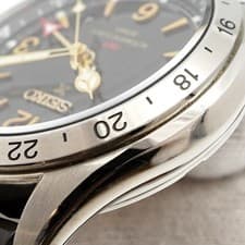 Seiko Prospex Alpinist GMT Automatic SBEJ005 6R54 Green Dial Men's Watch Used