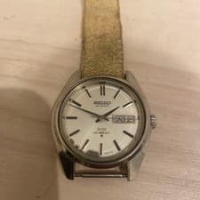 King Seiko 5626-7000 Auto High Beat Day Date Vintage Men's Watch SV411