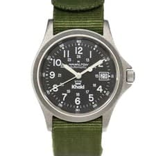 Hamilton 9821 Khaki King Men's Automatic Watch Black Used Stainless