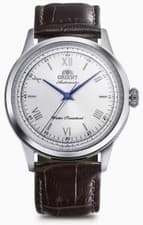 The extremely popular Orient Bambino 38 RN-BB0002S model.