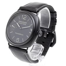 PANERAI RADIOMIR BLACK SEAL PAM00292 46mm SS/CERAMIC Hand-Wind Black Dial #C314