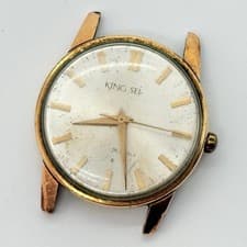 Seiko King Seiko 15034 Manual Winding Men's Watch Used From Japan