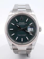 Rolex Datejust Oyster White Gold & Steel Automatic 36mm Watch Fw1125sxzxdu