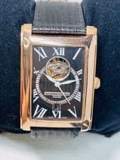 Frederique Constant Classic Carree Heart Beat Automatic Watch