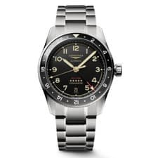 New Longines Spirit Zulu Time 39mm Titanium Anthracite Men's Watch L3.802.1.53.6