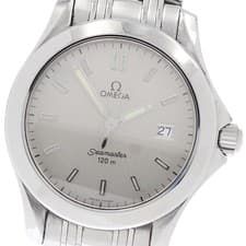 OMEGA 2511.33 Seamaster 120 Date Quartz Men's Watch From Japan G0419