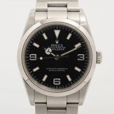 Rolex Explorer I 114270 SS SS AT black dial 1 Extra Link