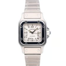 Cartier Santos Galbee 24mm Stainless Steel Women’s 2423