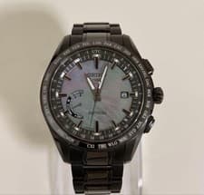 Seiko Astron SBXB091GPS Black Mother of Pearl Limited Edition Watch