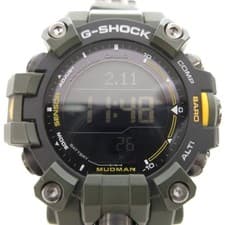 Casio G-SHOCK GW-9500-3JF Master of G Mudman Solar Digital Watch Khaki